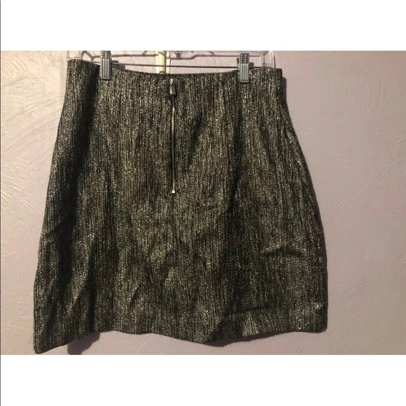 Metallic H&M mini skirt - Picture 2 of 2